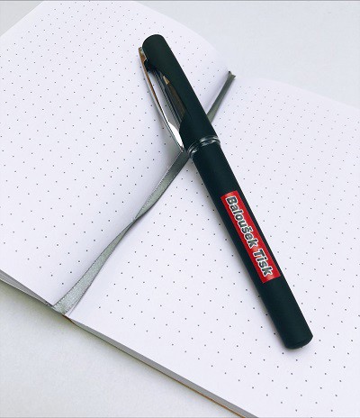 Notes Tečkovaný - A6 - Kraft - Slon