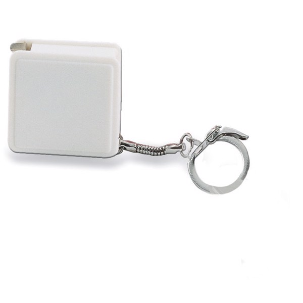 Porte-clefs mètre de 1 m Watford - Blanc