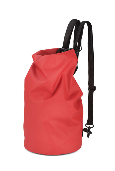 Waterproof backpack FLOW - red
