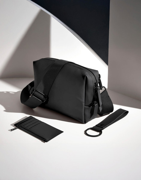 Matte Pu Cross Body Bag - Black / ONE SIZE