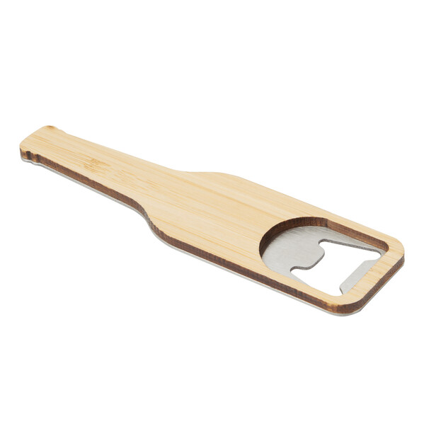 Bamboo Bottle Opener My Beer