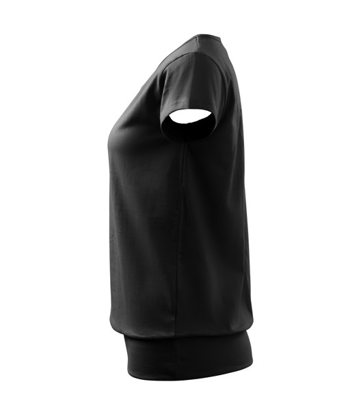 Tričko Dámske Malfini® City - Čierna / 3XL