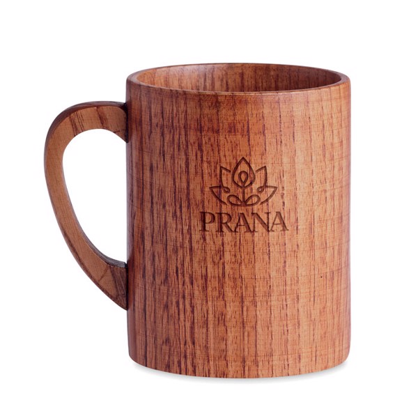 Caneca de madeira  280 ml Travis - Madeira
