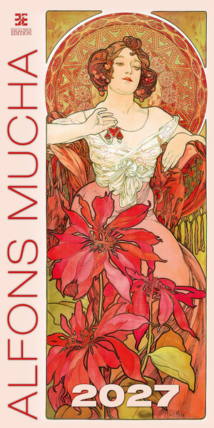 Nástěnný kalendář Alfons Mucha 2027