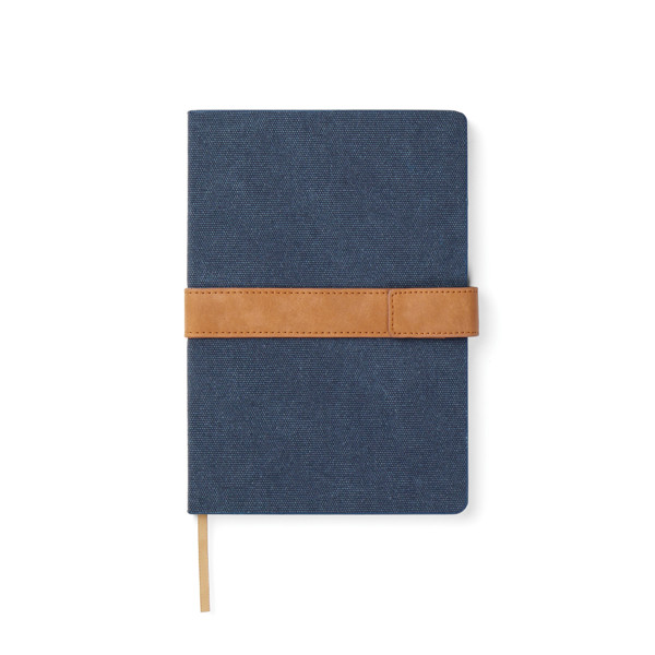 VINGA Carnet de notes en papier recyclé RCS Bosler - Bleu Marine
