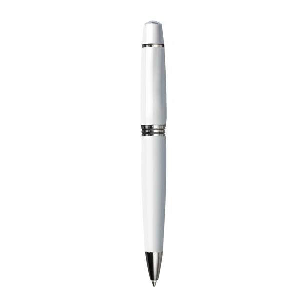 Stylo à bille VANCOUVER - blanc éclatant
