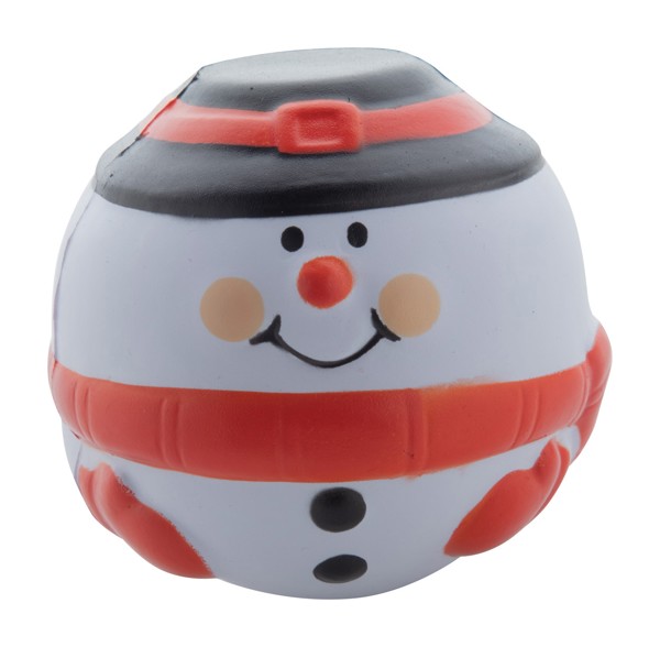Antistresový Balonek Snowman - Bílá