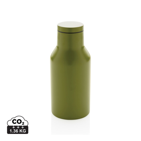 RCS gerecycled roestvrijstalen compacte fles - Groen