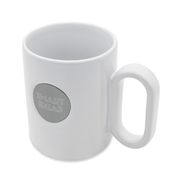 480 ml Pery ceramic mug - White