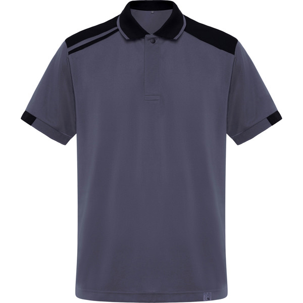Samurai Polo Shirt - Lead/Black / XXL