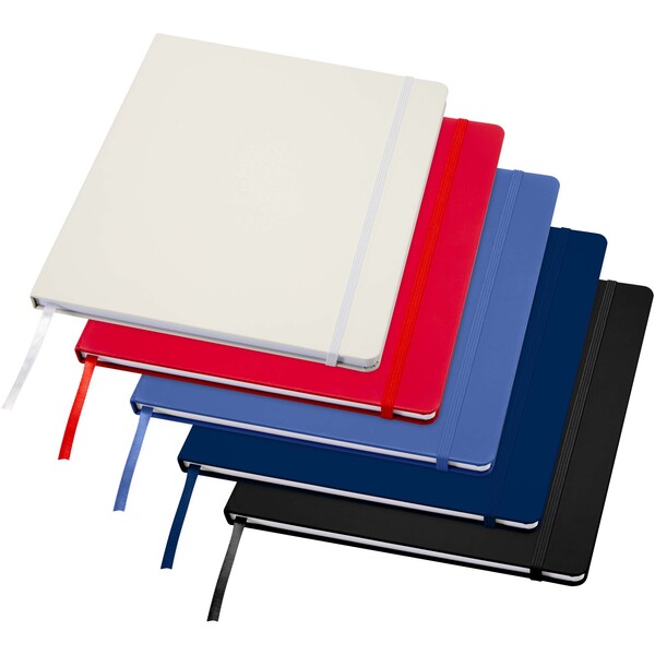 Spectrum A4 hard cover notebook - White