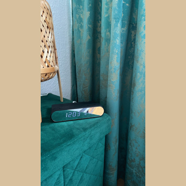 Alarm Clock with Wireless Charging Adelaine