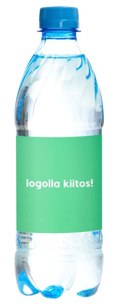 Hiilihapotettu vesi omalla etiketillä (500 ml)