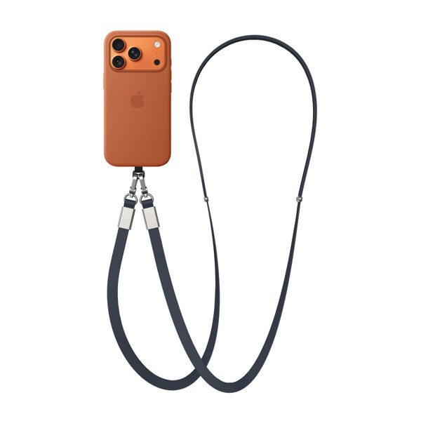 Lanière en PET recyclé RCS Nivo - Bleu Marine