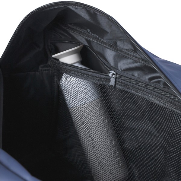 Gerecyclede PU dufflebag Mirae - zwart
