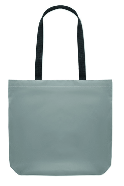 Visi Tote shopping bag, reflective 190D polyester