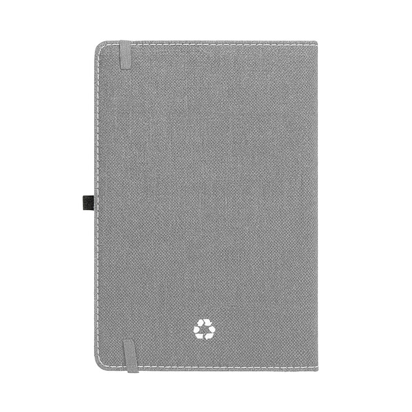 Agenda Settimanale 2027, Copertina Rigida In Pet Riciclato Con Effetto Mélange - Grigio