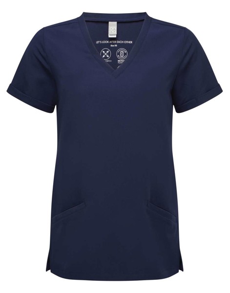 'Invincible'  Women’S Onna-Stretch Tunic - Action Navy / 3XL