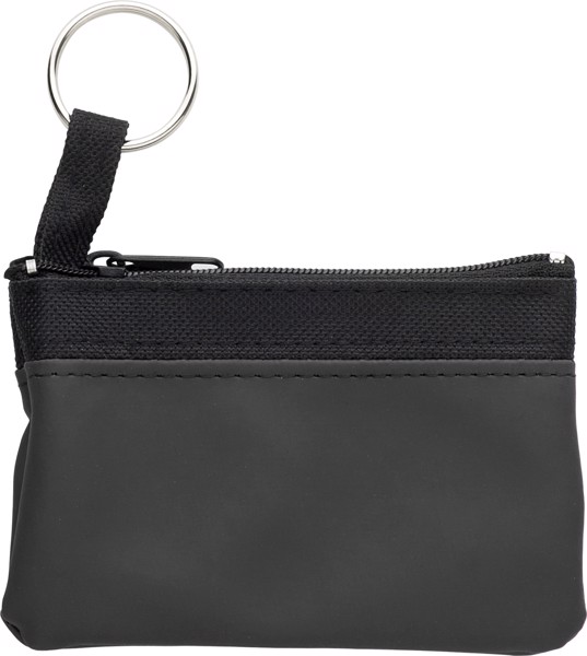 Nylon (600D) key wallet - Black