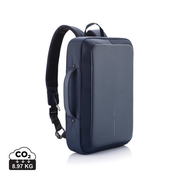 Bobby Bizz Anti-Diebstahl Rucksack & Aktentasche - Blau / Schwarz