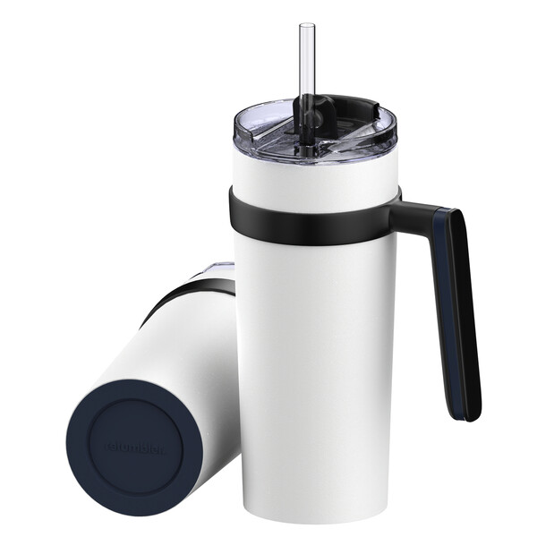 myORINOCO CERAMIC - Mug: blanc, Anneau: RNBE, Fond: BNBE