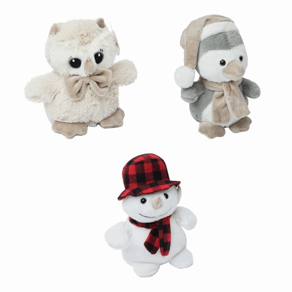 Johann plush snowman, extra soft fur