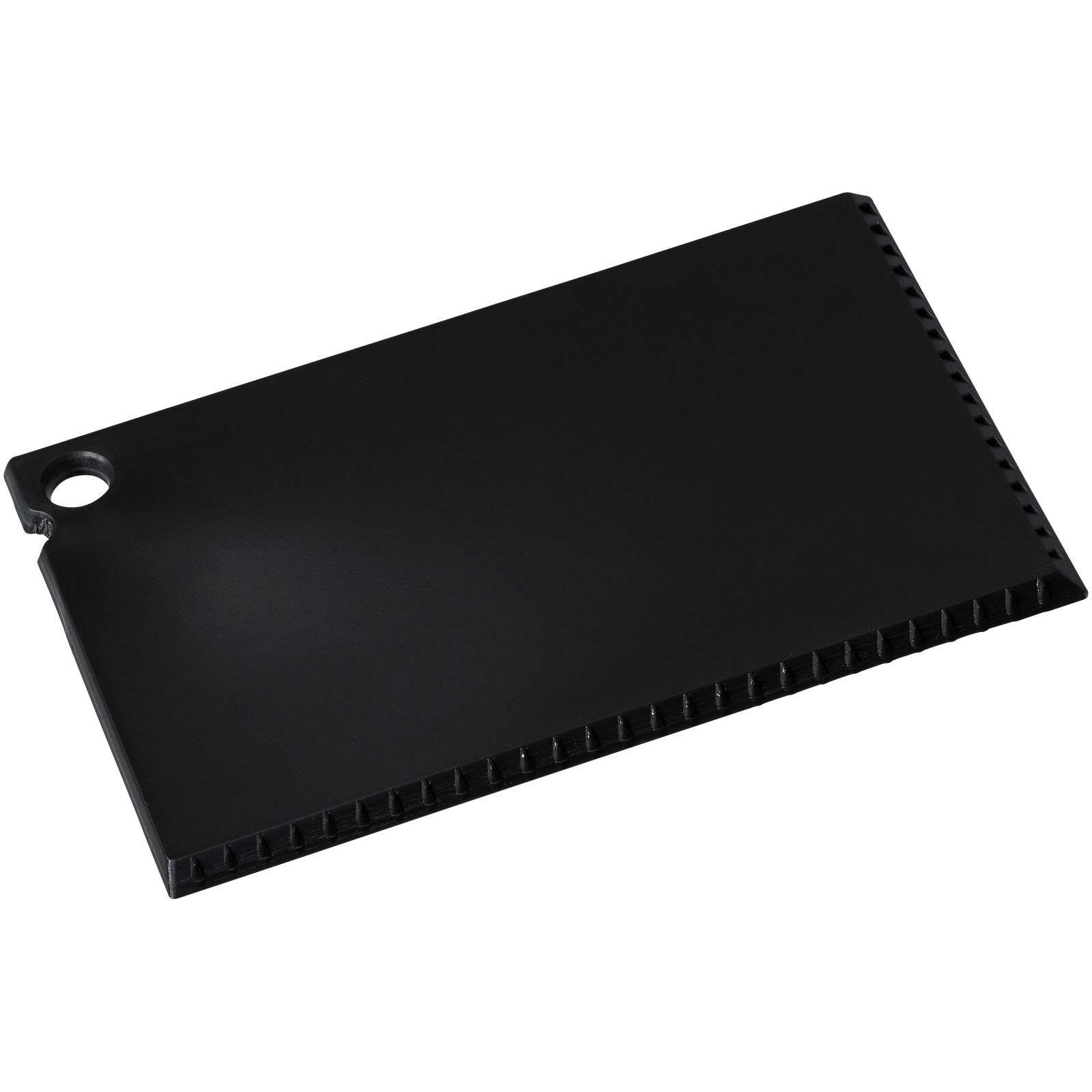 Coro credit card sized ice scraper - Solid Black
