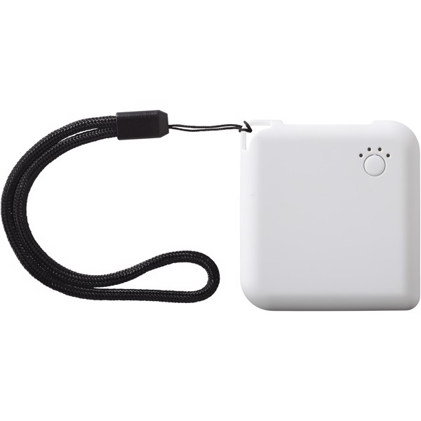 WS109 2000 mAh powerbank - White / 2000mAh