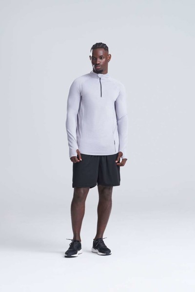 Cool Flex 1/2 Zip Top - Silver Grey / 2XL