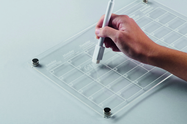 Magnetic acrylic planner Planit