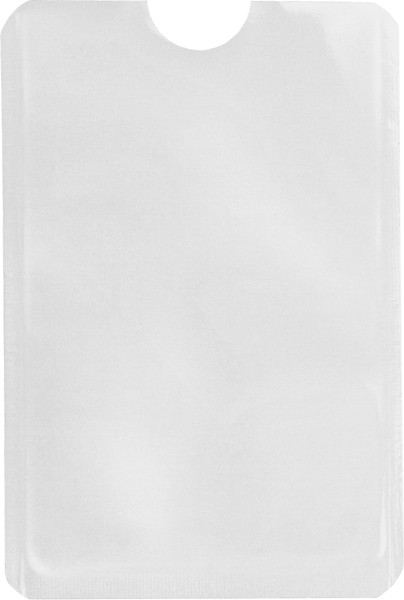 Aluminium card holder - White