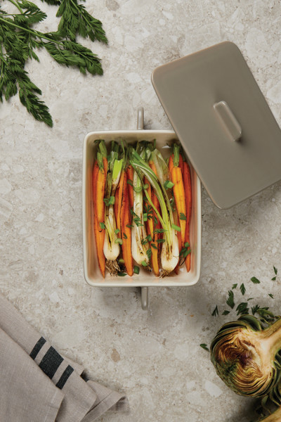 Gratinirana posoda Vinga Monte neu, 270x150 mm - Siva