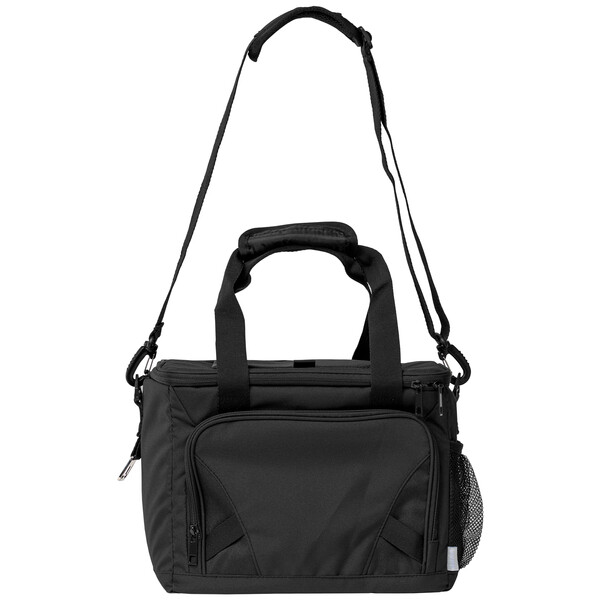 Coastal Threads™ 20-Can Picnic Cooler - Black / Heat transfer