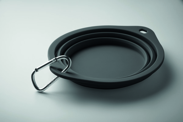 Kokkupandav lemmikloomakauss 350 ml - Must