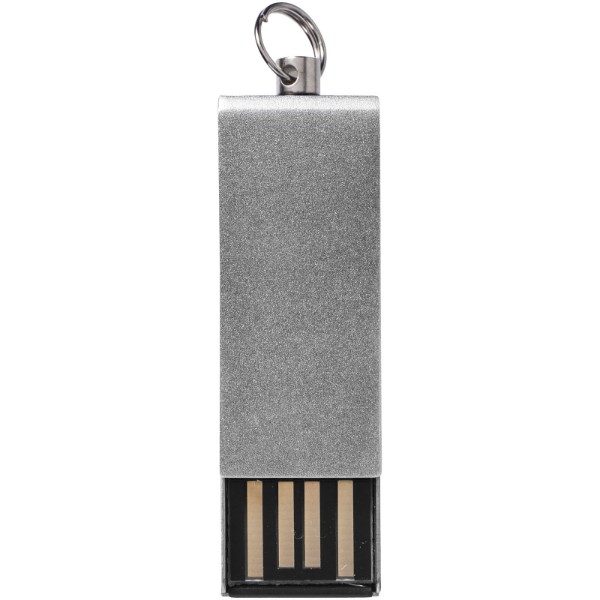 Clé USB mini premium - Argent / 4GB