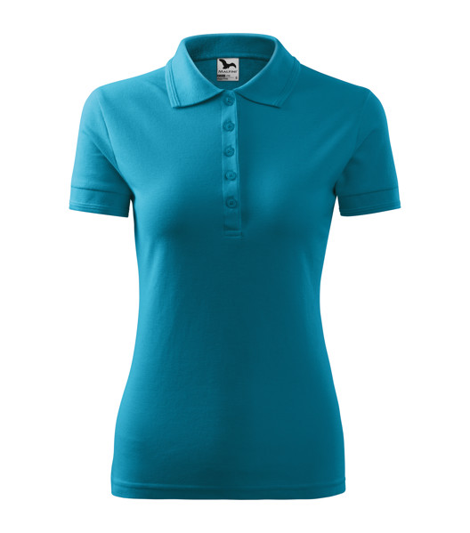 Polokošile Dámská Malfini® Pique Polo - Tmavý Tyrkys / L