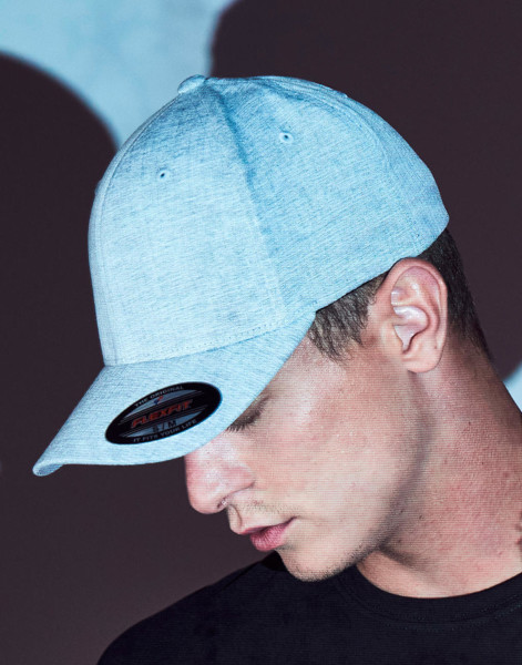 Flexfit Heatherlight Cap - Melange Dark Grey / L/XL