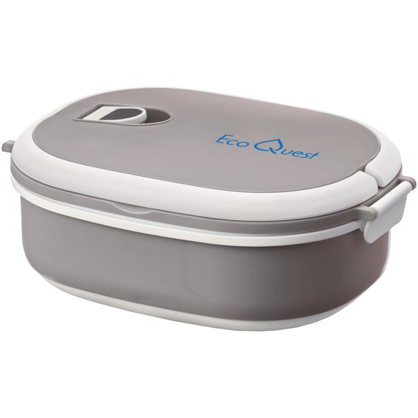 Spiga Lunchbox 750 ml - grau / weiss