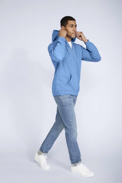 Heavy Blend™ Adult Full Zip Hooded Sweatshirt - White / S