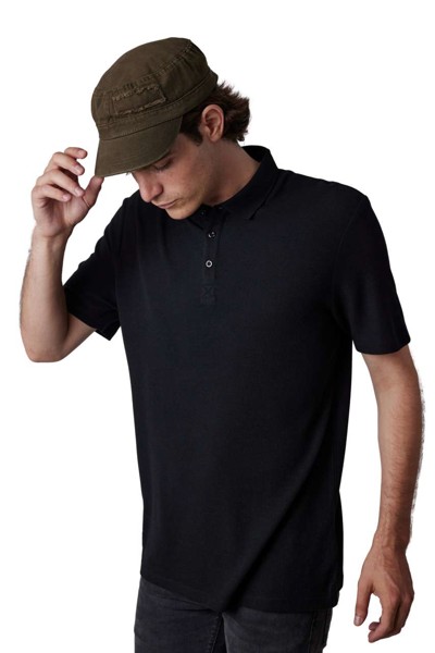Cuba - 3 Panels Cap - Black