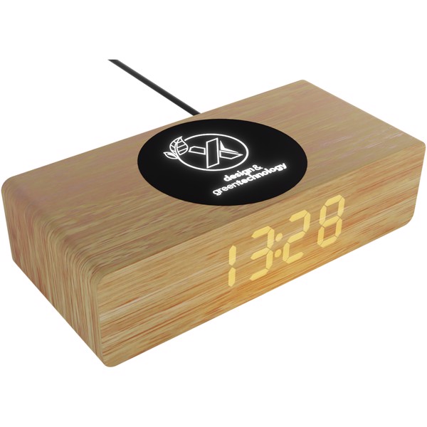 Stazione di ricarica wireless in legno da 10 W SCX.design W30