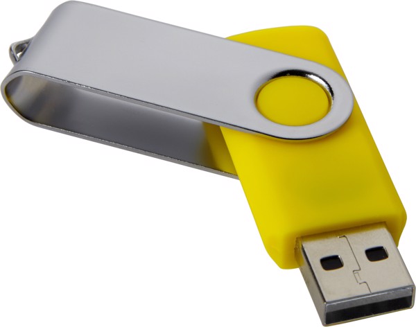 ABS USB drive (16GB/32GB) - Green / Silver