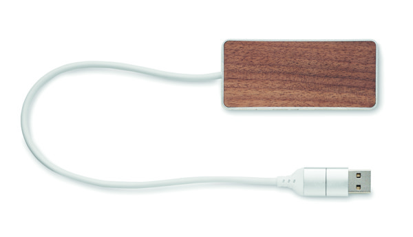 USB hub 4 ports 27,5 cm Ubah
