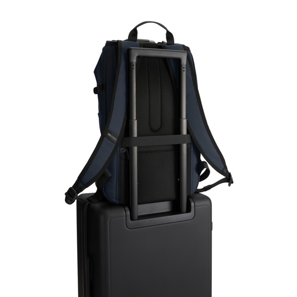 Sac à dos antivol et étanche Urban - Bleu Marine / Noir
