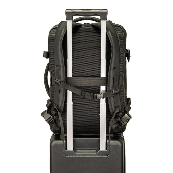 Travel Backpack With Laptop Holder (15) In 600D Polyester With Water-Resistant Pu Coating