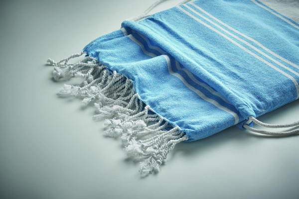 Hammam towel drawstring set - Turquoise