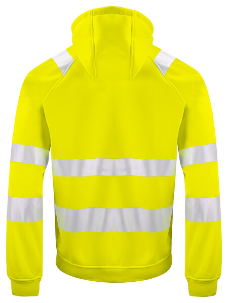 6132 SIGNALISATIE HOODIE YELLOW/BLACK XXL