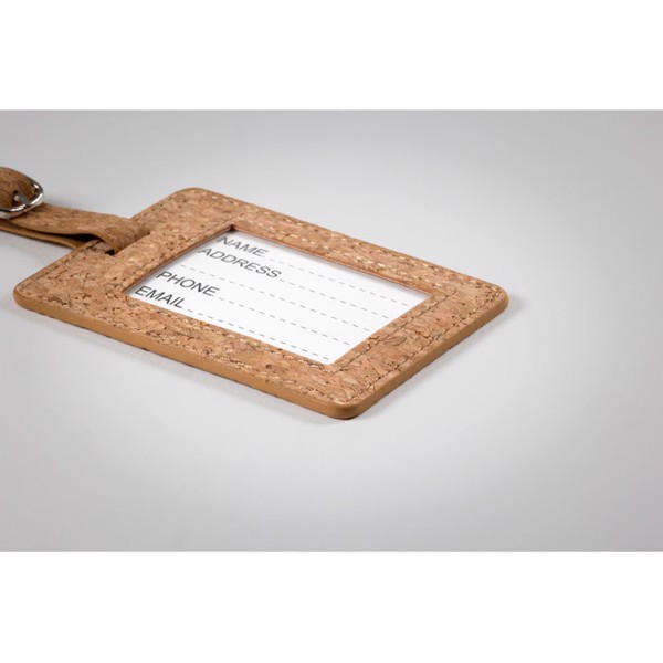 MB - Cork luggage tag Coco