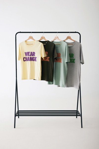 T-shirt léger en coton recyclé IQONIQ Sierra - Kaki / L