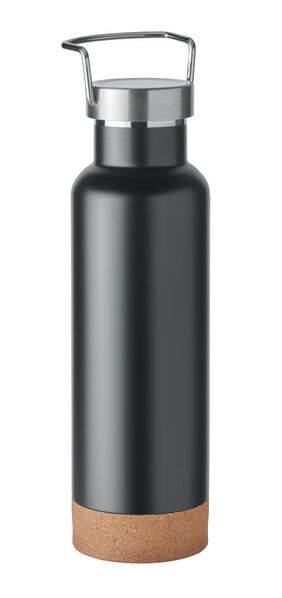 Dvojstenná fľaša 500ml Ives - Čierna